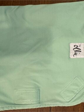 The Ollie Mint Green Baby Swaddle